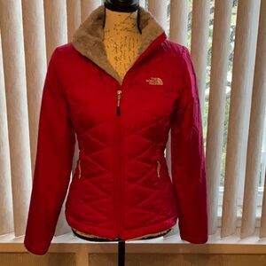 The North Face Women's Red Quilted Jacket